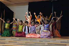CIPP 3 students performed a tamil dance @aps@THR Theme Deepavali Song@aps@