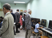 Delegates from the Association of Tokyo Boards of Education touring GIIS Tokyo Campus