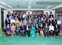 Delegates from the Association of Tokyo Boards of Education, Group 1 with Ms Sambathrajan