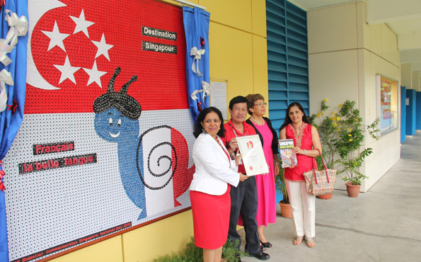 L to R - Ms Melissa Maria, Mr Ong Eng Huat, Ms Claire-Lise Dautry and Ms Aparna Temurnikar