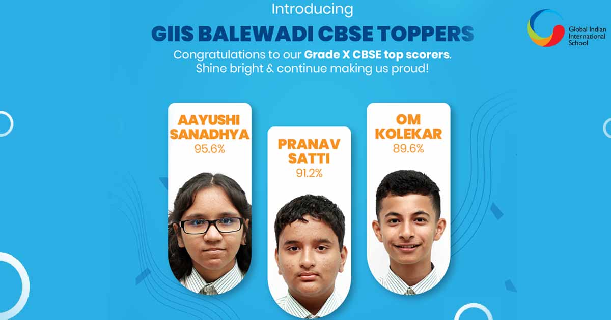 CBSE Grade 10 Results_GIIS Balewadi