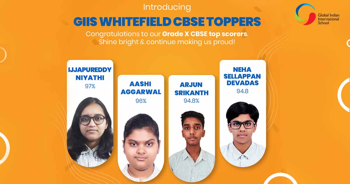 CBSE Grade 10 Results_GIIS Whitefield