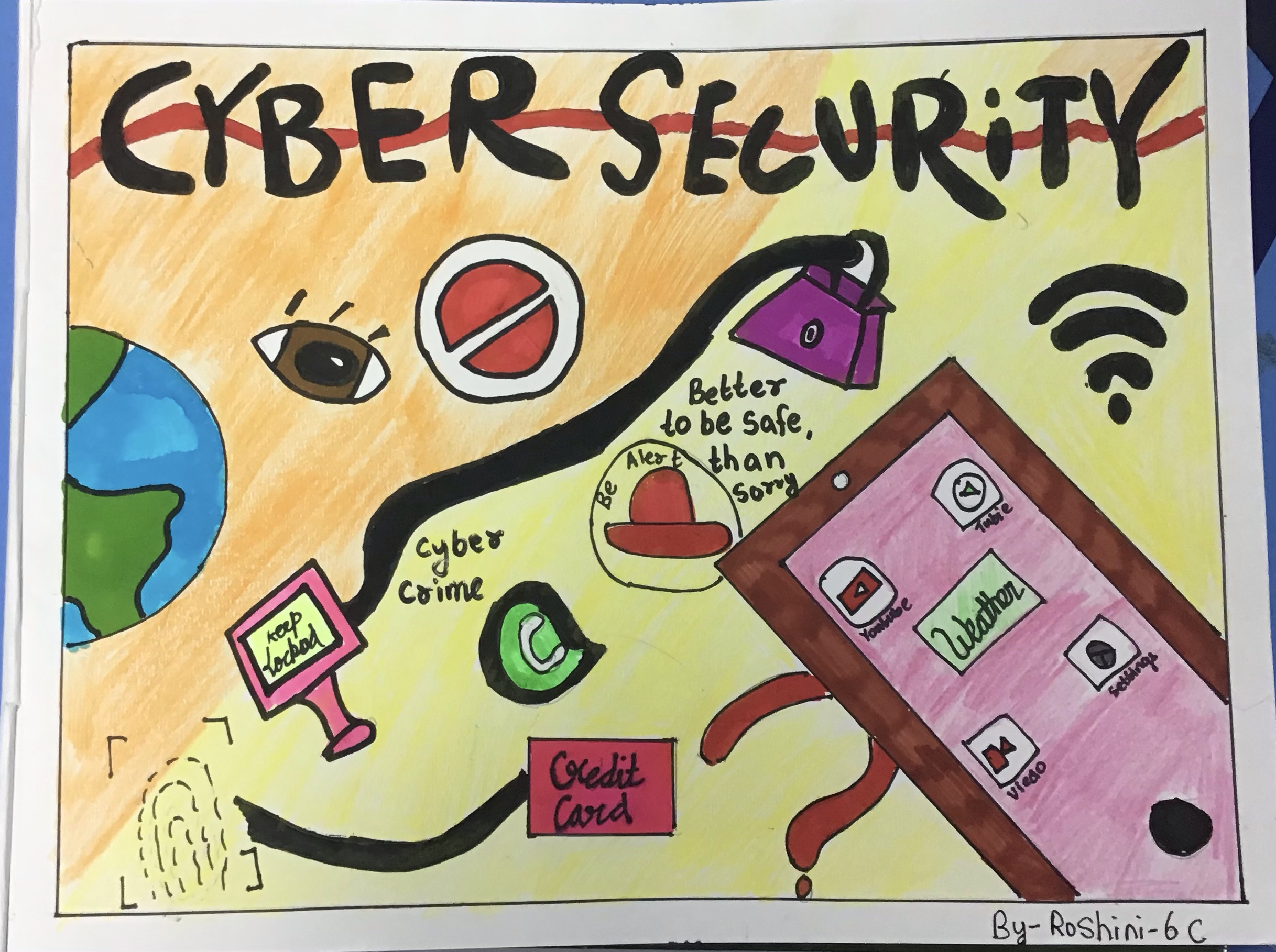 Person Drawing Cyber Security Concept On Stock Photo 328898153 |  Shutterstock