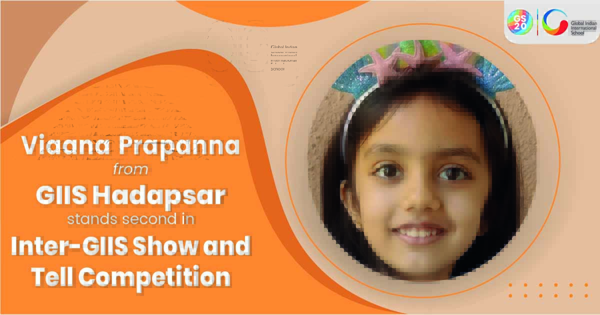 Viaana Prapanna From Giis Hadapsar Stands Second In InterGiis Show