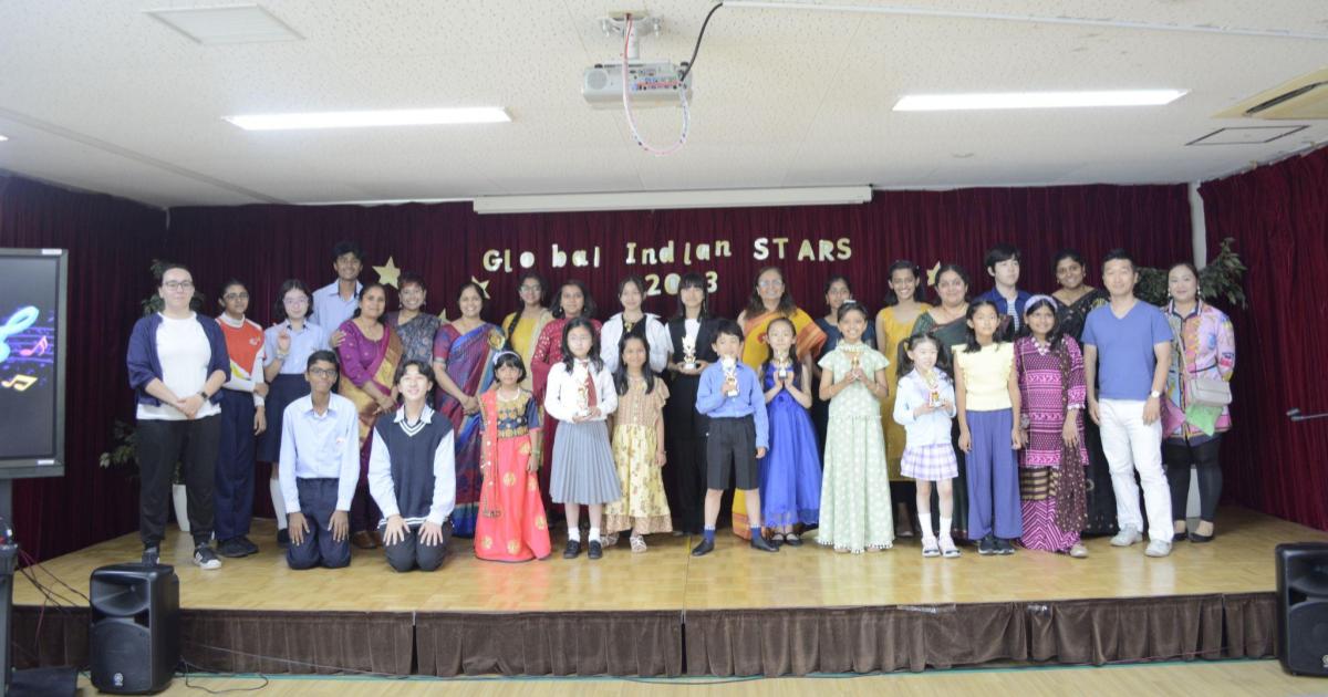 GIIS Tokyo students participate in the Spectacular Global Indian Stars Singing Competition
