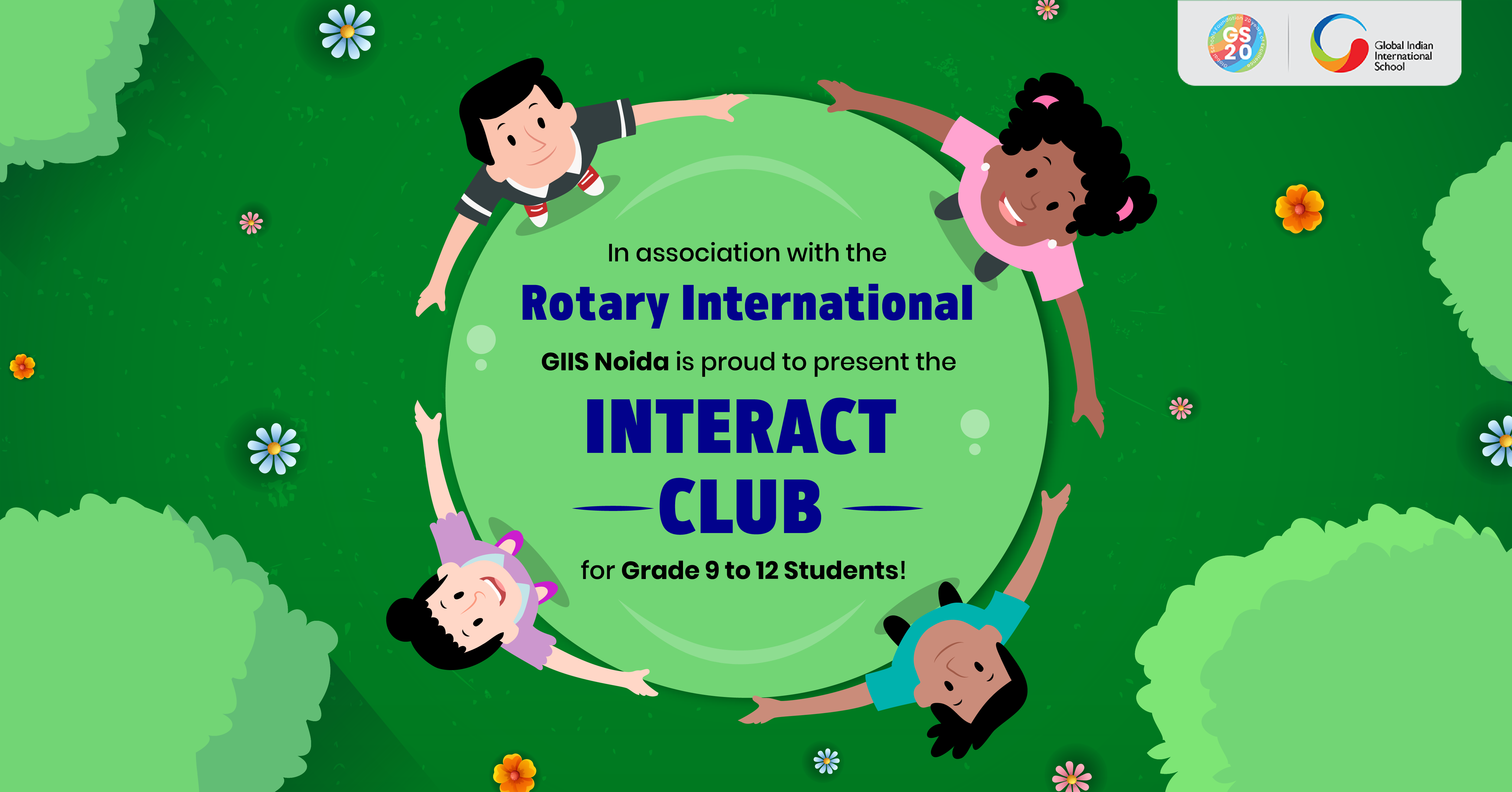 Giis Noida Introduces Interact Club In Collaboration With The Rotary