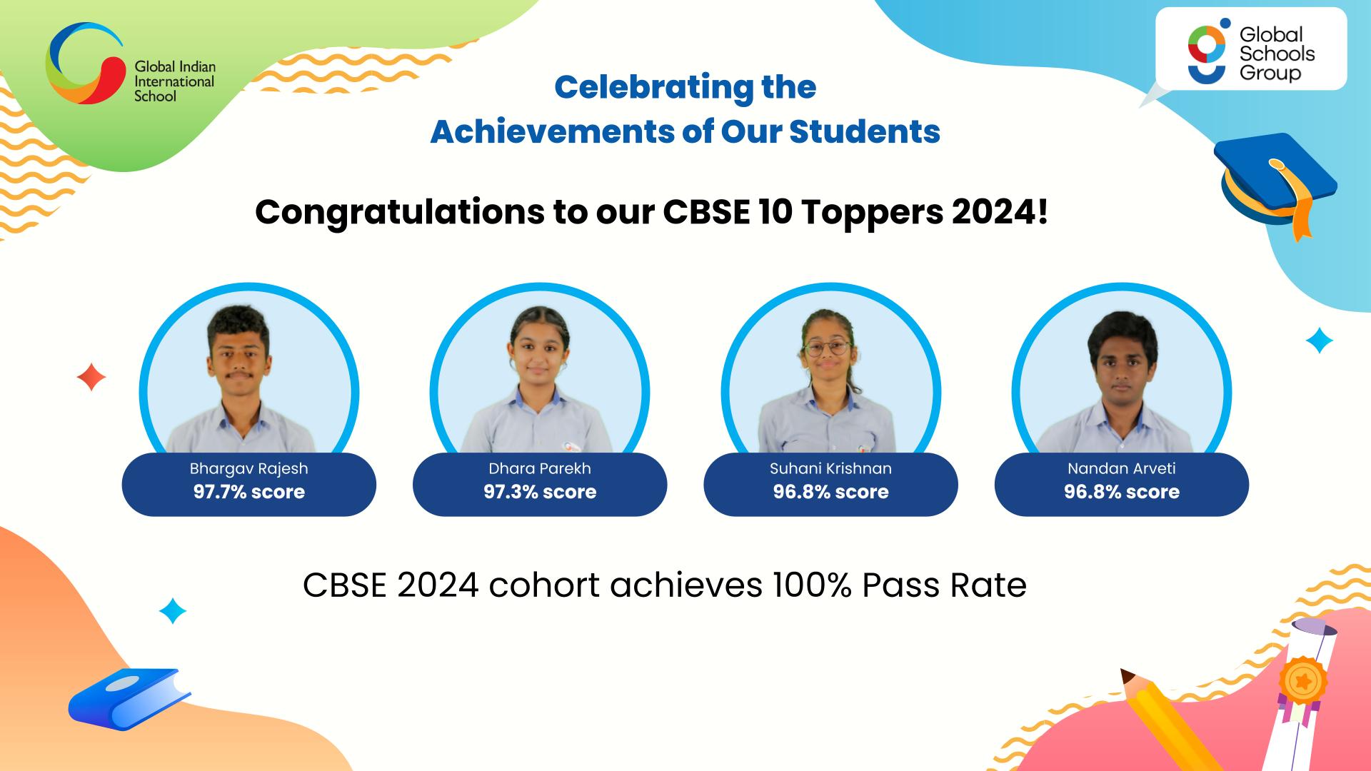 CBSE 10 results PG