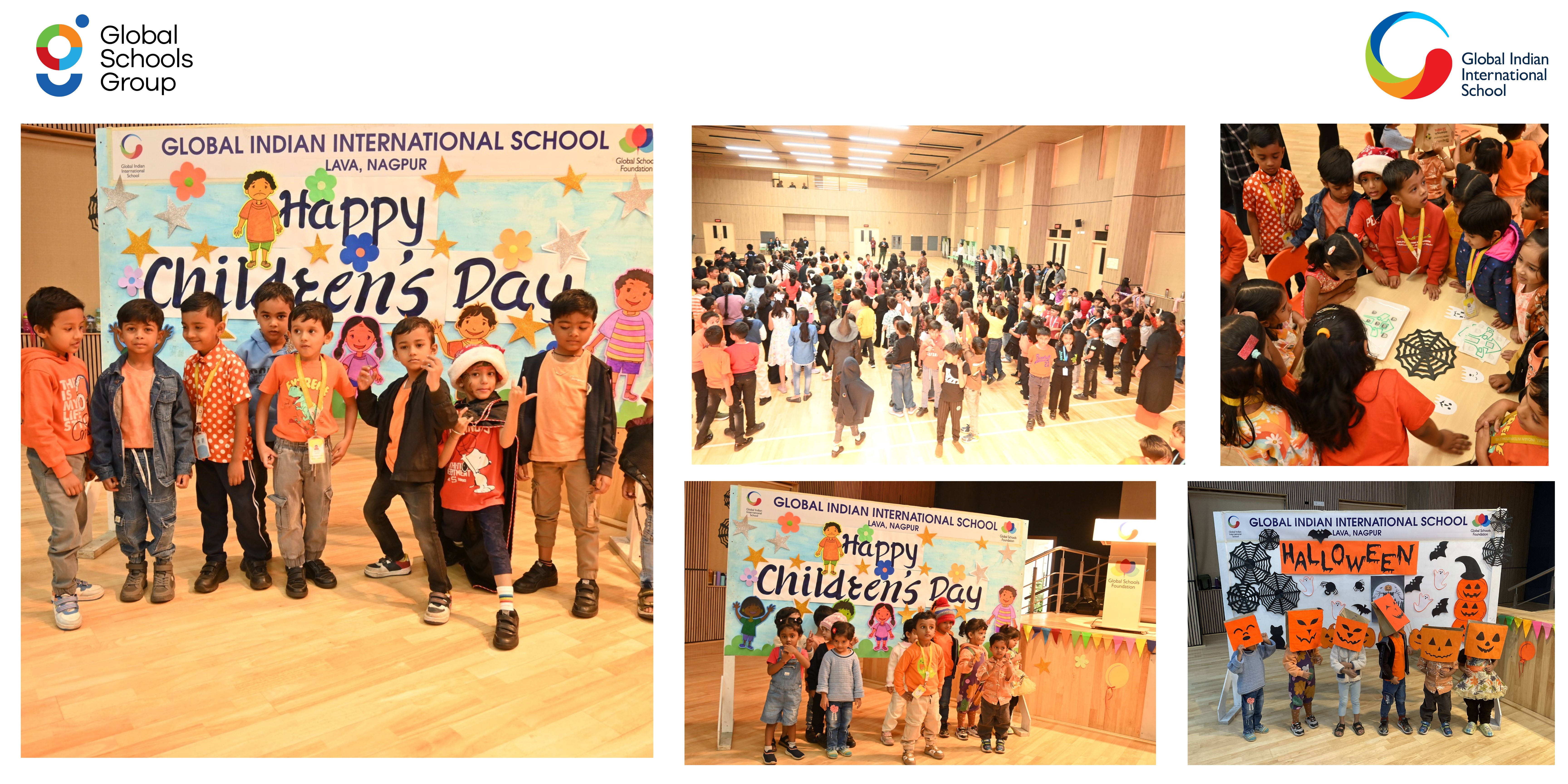Children's Day and Halloween Party at GIIS Nagpur
