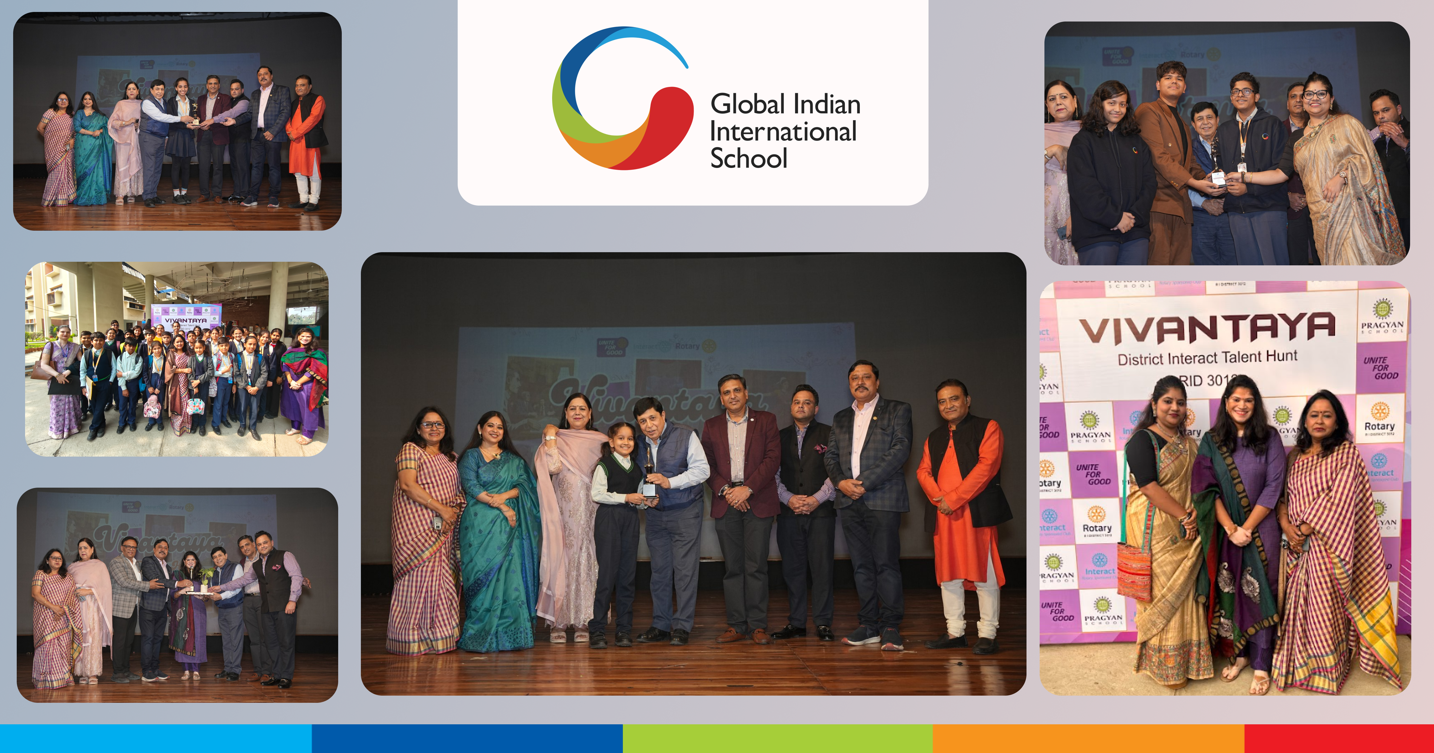 GIIS Noida makes a mark at VIVANTYA District Interact Talent Hunt