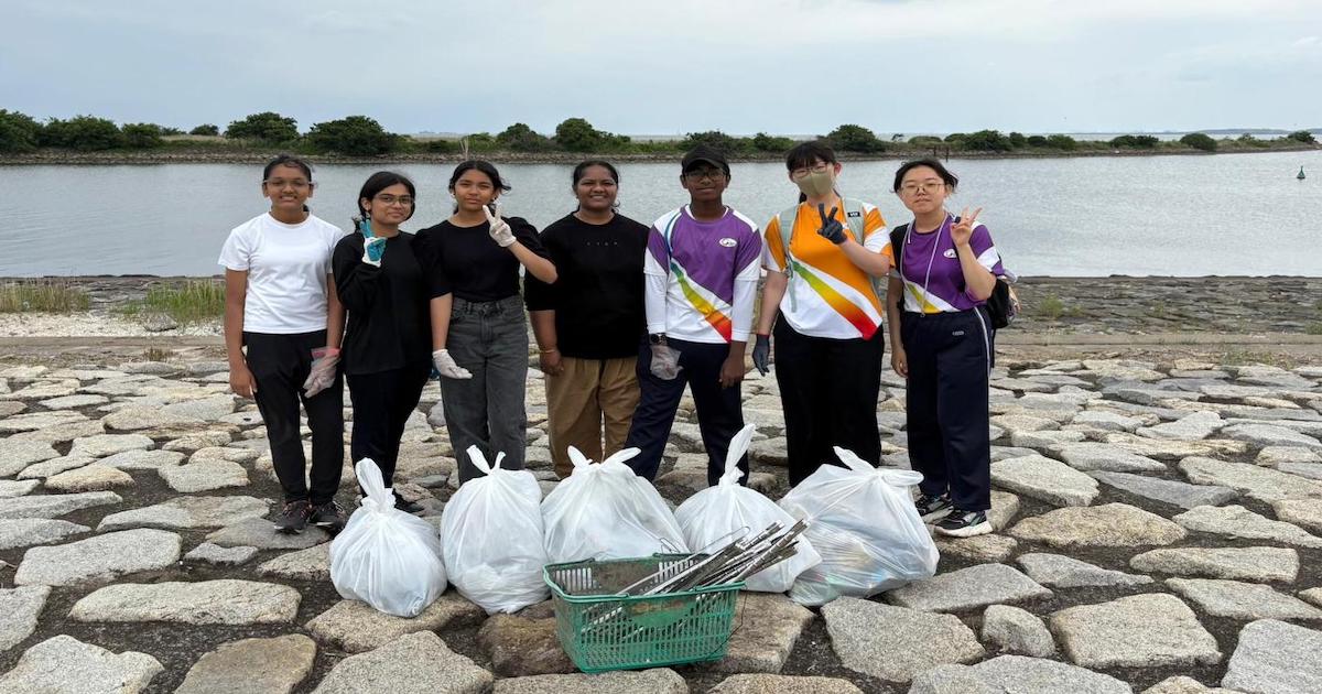 GIIS TK_Park clean up