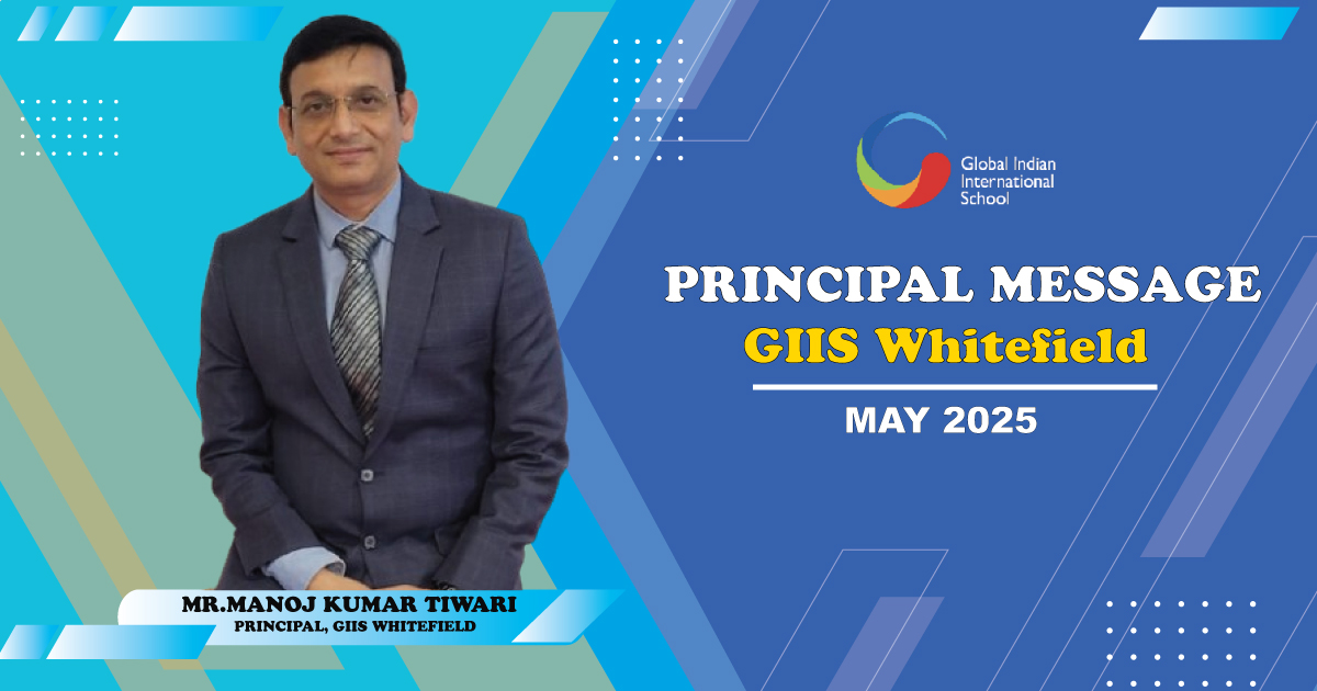 Principal’s Message May 2025