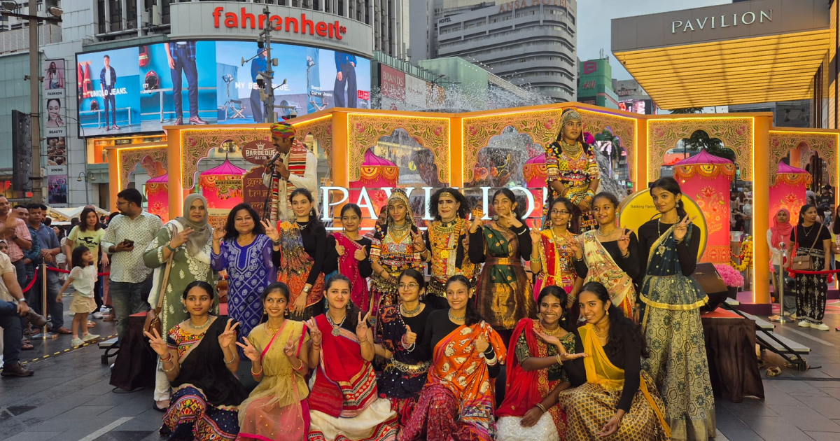 A Rhythmic Delight: GIIS KL Students Celebrate Diwali at Pavilion Mall