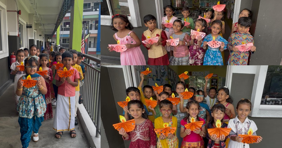 Class 1 Celebrates Diwali with Engaging Paper Craft Activity 