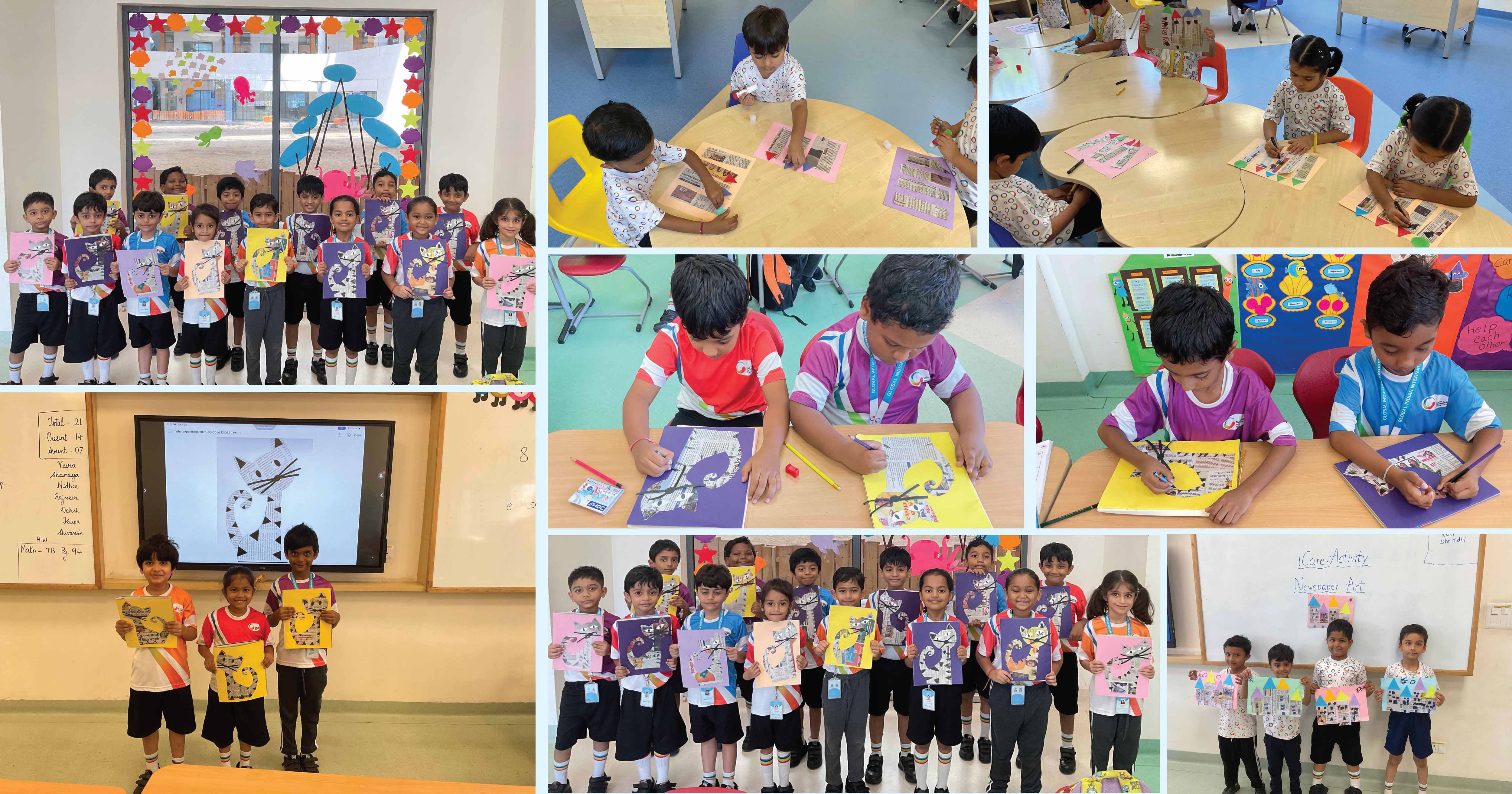 GIIS Nagpur Inspires Young Minds Through iCare Activity - ‘Best Out of Waste’