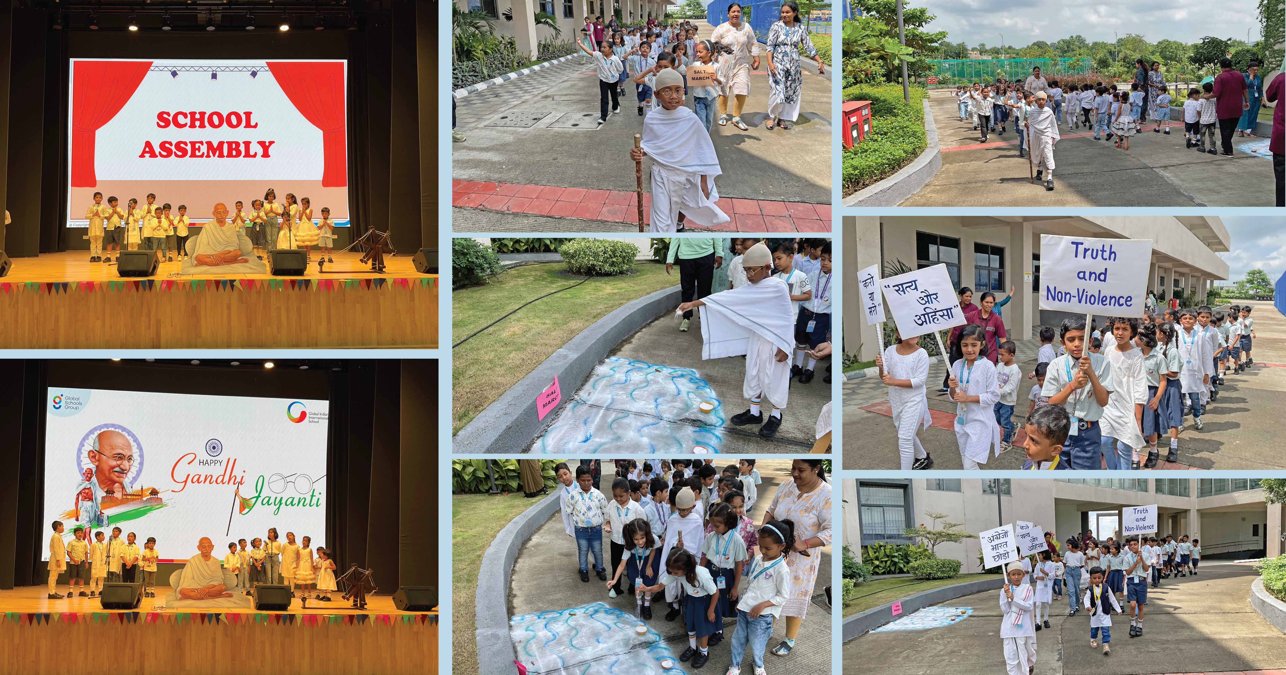 GIIS Nagpur Inspires Young Minds with Gandhian Values on Gandhi Jayanti