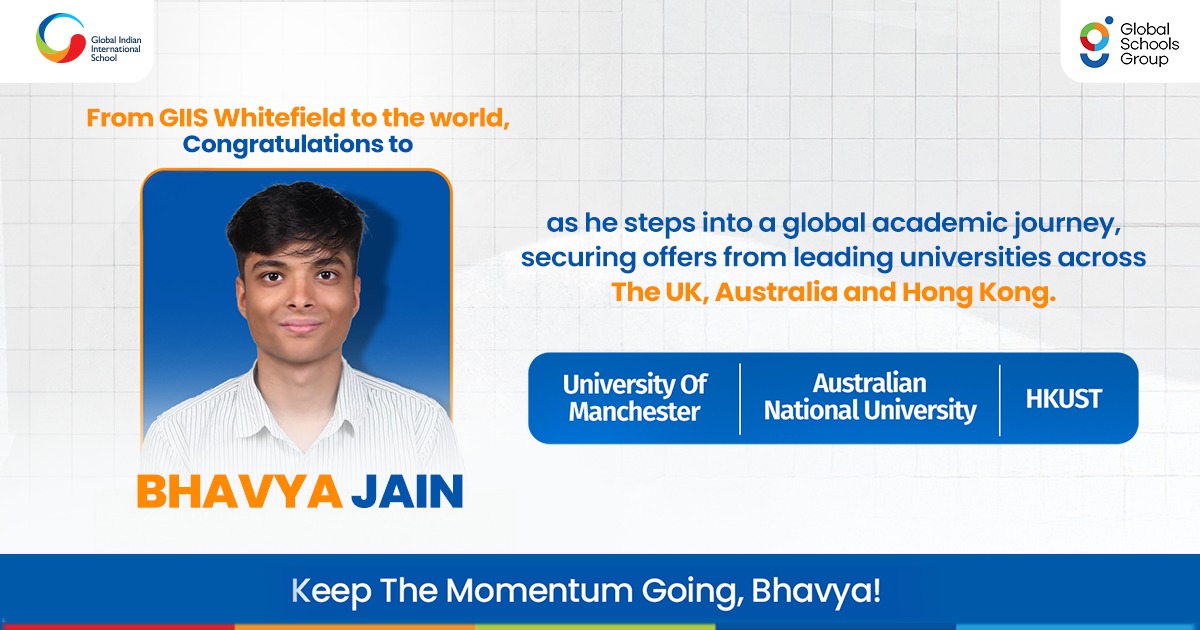 Bhavya Jain Secures Prestigious Global University Offers In Business ...