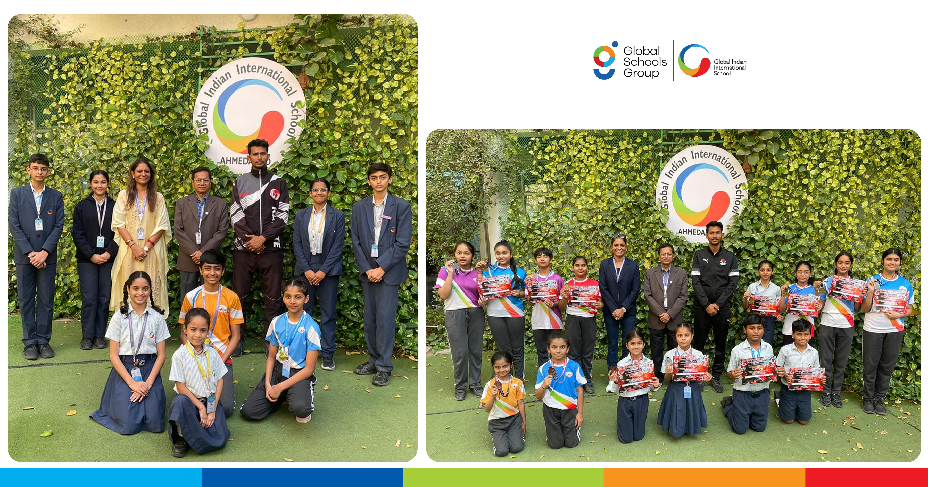 GIIS Ahmedabad Karate Champions Shine at District and State-Level Championships