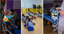 Bright Smiles Ahead! Kindergarten and Primary Students Enjoy Fun Dental Screening