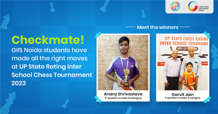 Garvit And Anany Make It Big At The Up State Rating Chess Tournament