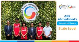 GIIS Ahmedabad Students Lead Ahmedabad Rural U-14 Boys Basketball Team to Victory