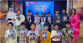 GIIS KL Cambridge Year 4 Host Icon Assembly on Minister Gobind Singh Deo