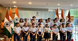 GIIS Tokyo Students Celebrate Indian Independence Day with Enthusiasm at the Indian Embassy of Japan