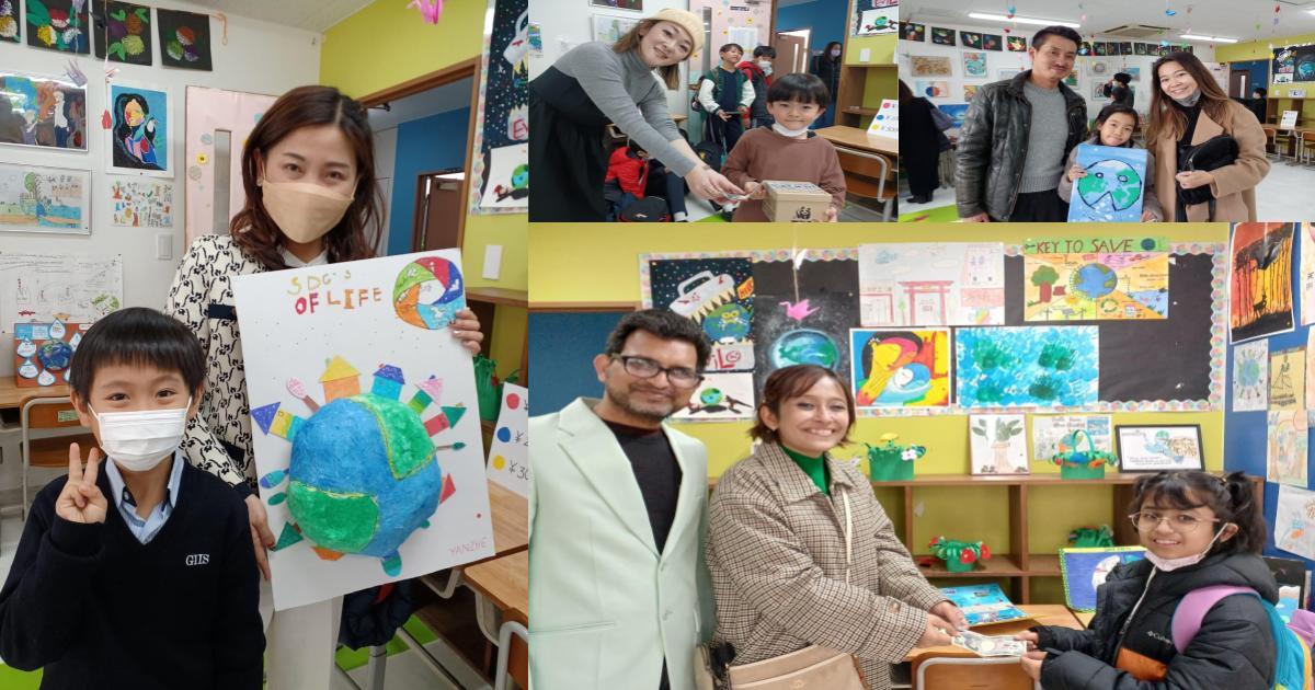 Giis Tokyo Students Participate In An Eventful Art Exhibition