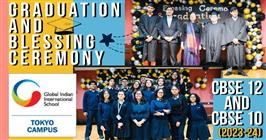 GIIS Tokyo's Blessing Ceremony & Graduation Day (2023-2024) for CBSE Class 10 & 12