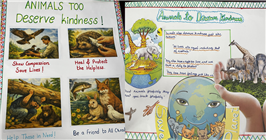 Grade 8 Students Advocate for Animal Welfare Through Creative Poster-Making