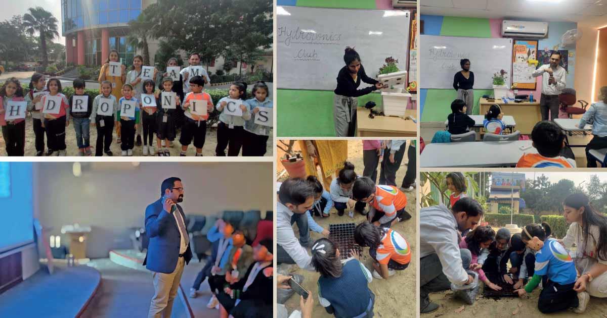 Giis Noida Introduces The New Age Farming Concept Hydroponics