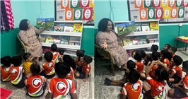 Story Time Takes Flight in GIIS KL Kindergarten: A New Reading Corner for Budding Bookworms!