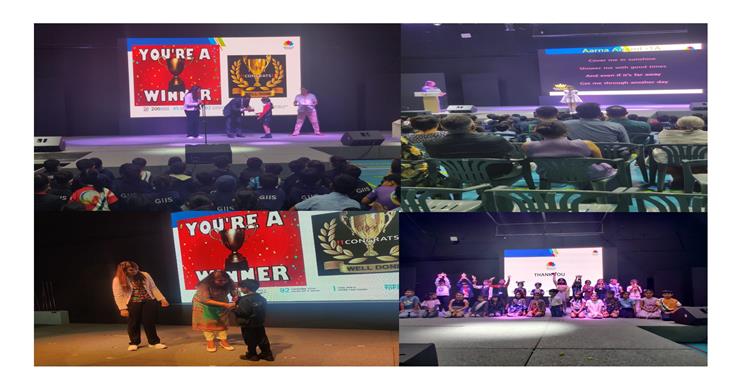 Talent Show Was Organized For Grade 1 And 2 Students