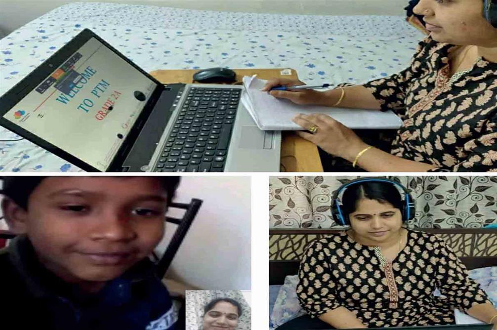 Virtual Parent Teacher Meeting conducted on Zoom