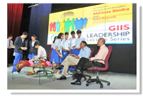Olympic Gold Medallist Abhinav Bindra creates waves at GIIS