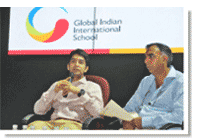 Olympic Gold Medallist Abhinav Bindra creates waves at GIIS