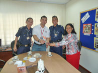 Token of appreciation for the Police Team